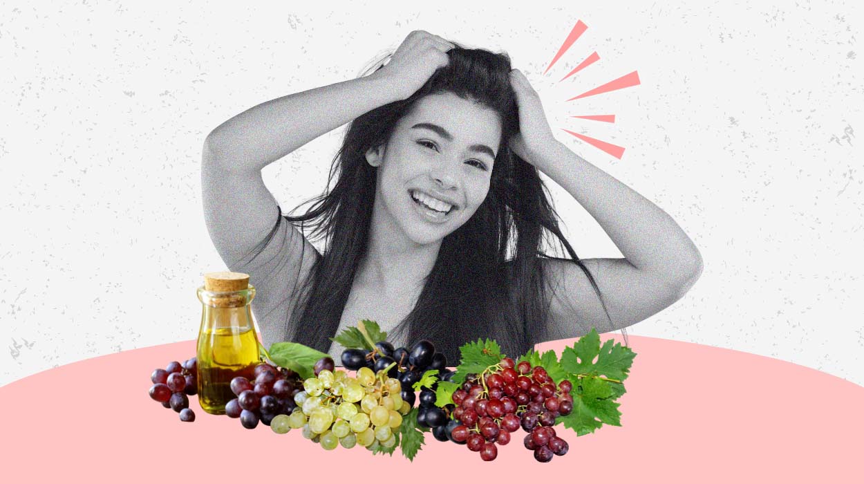 grapeseed oil for hair