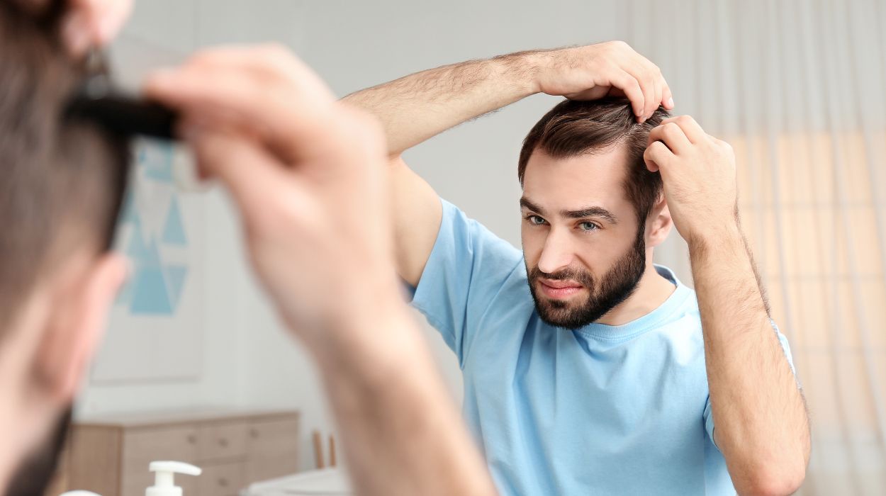 how to stop receding hairline