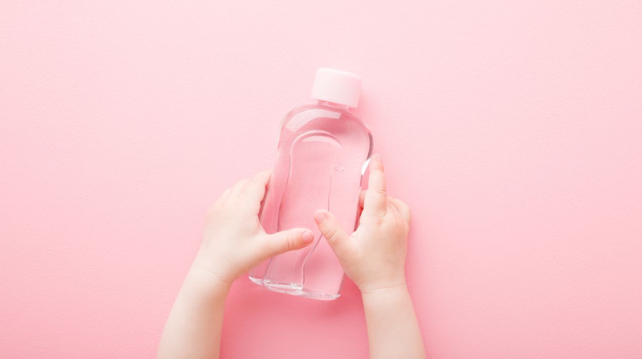 is baby oil good for your hair