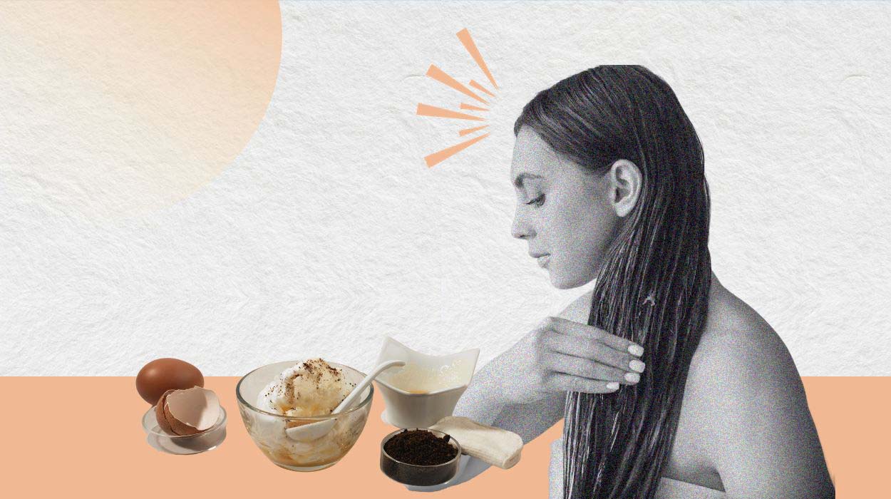 egg hair mask
