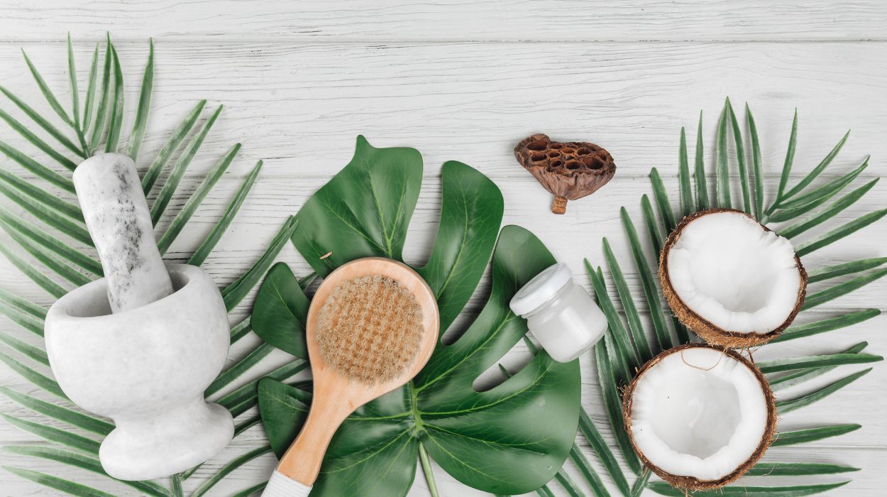 coconut oil hair mask